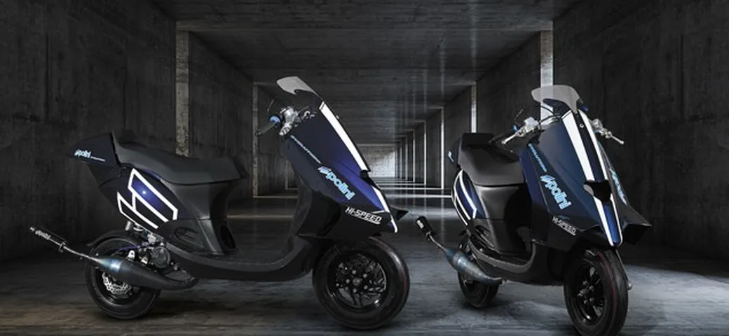 Anteprima Polini, prototipo di scooter da 38 CV