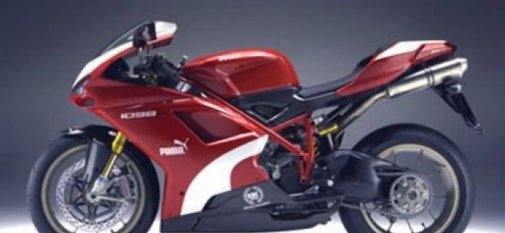 Ducati 1098R Puma Edition per il Giappone