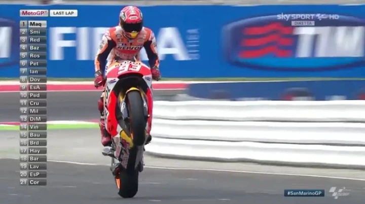 MotoGP Misano 2015 | Ordine d'arrivo | Vince Marquez, Rossi 5°