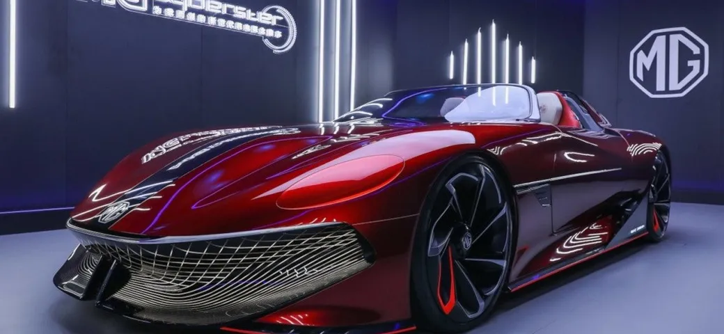 MG Cyberster Concept: una roadster elettrica al Salone di Shanghai