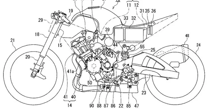 Suzuki: idea moto ibrida con cambio semi-automatico