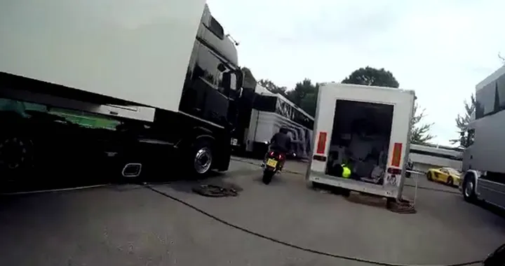 Lewis Hamilton spotted in Monza on his favourite beast
