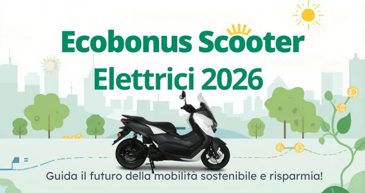 Ecobonus 2026: incentivi per moto e scooter, cosa cambia dal 2027
