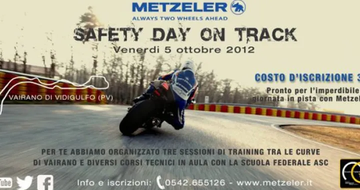 Metzeler Safety Day On Track 2012