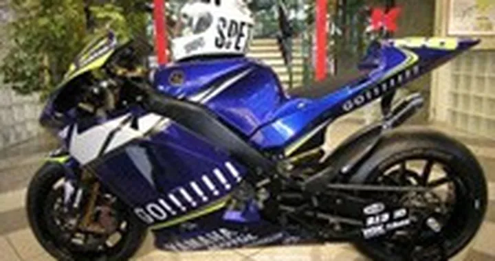 In mostra la Moto di Valentino Rossi