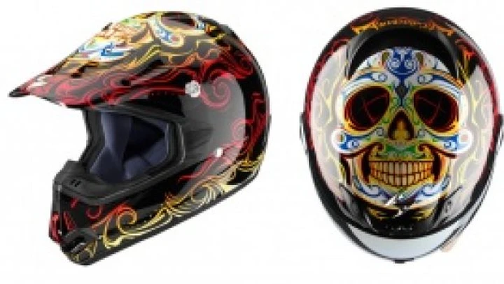 Casco Offroad Scorpion-Exo VX-17 Air Calavera
