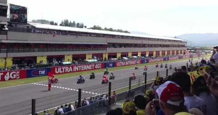 Partenza moto gp Mugello 2013
