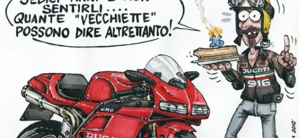 Ducati 916, 16 anni e non sentirli