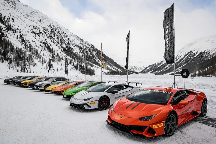 Lamborghini: Accademia Neve 2020 sulle piste di Livigno