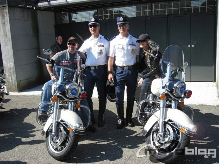 Festa Harley-Davidson a Roma: due Road King Police donate al Papa in beneficienza