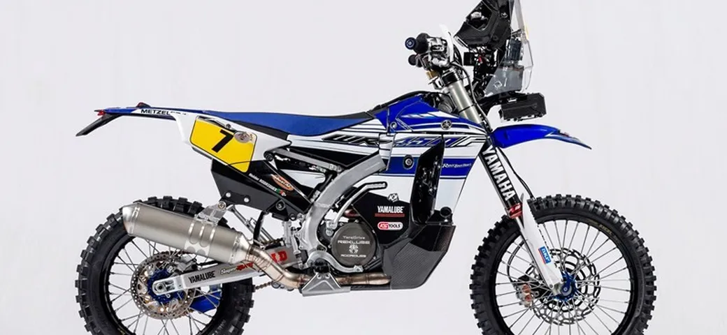 Yamaha WR450F Rally 2016 pronta per la Dakar