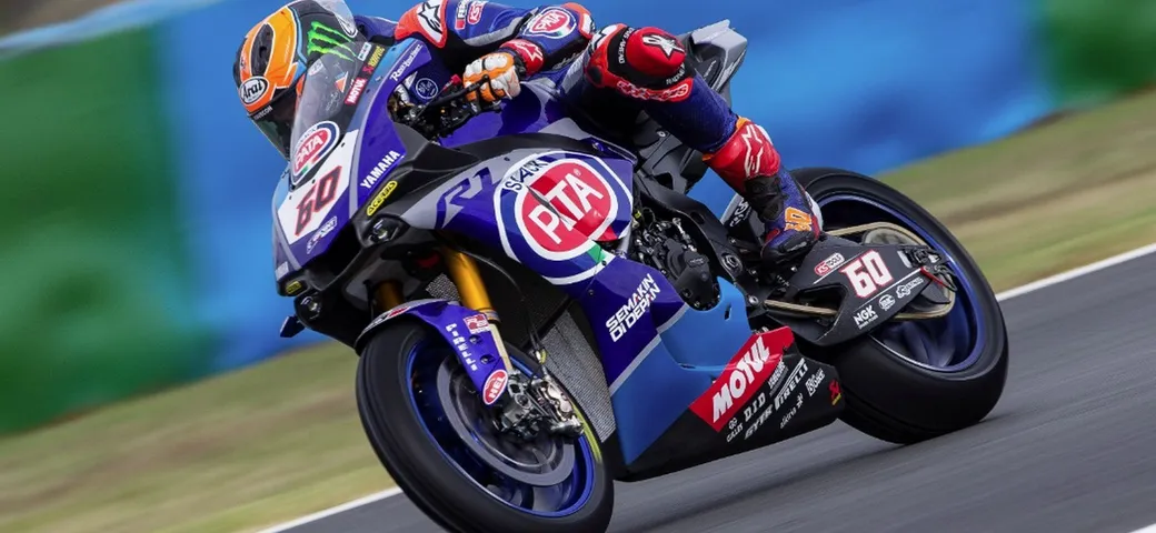 SBK Magny-Cours: Day-1 a Van der Mark