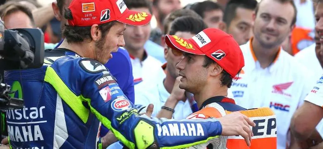Pedrosa contro Rossi: 