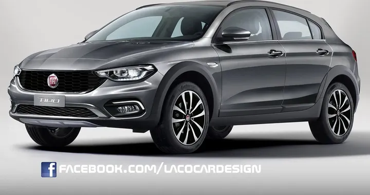 Fiat Tipo Cross: i render
