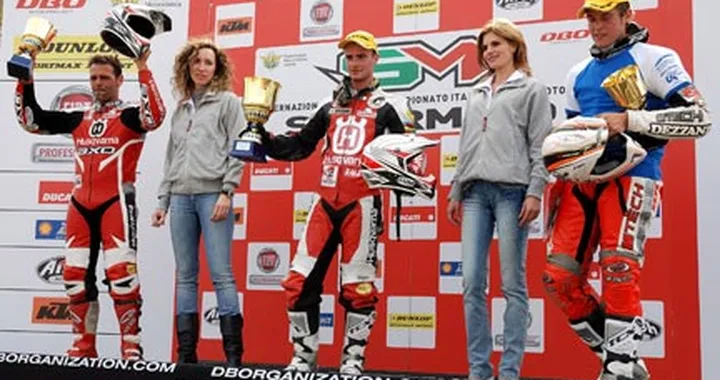 Tricolore Supermoto in TV