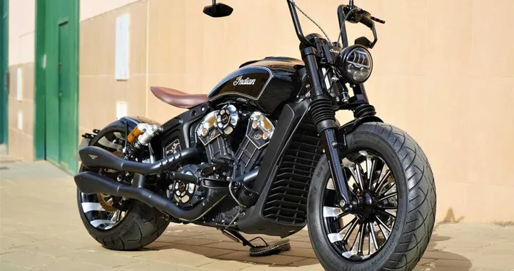 Indian Scout 240 Bobber "Bad" by Lord Drake Kustoms