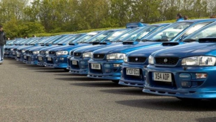 Subaru Impreza P1: un raduno per celebrare il decennale