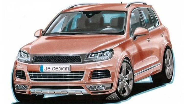 JE Design Volkswagen Touareg wide body conversion kit