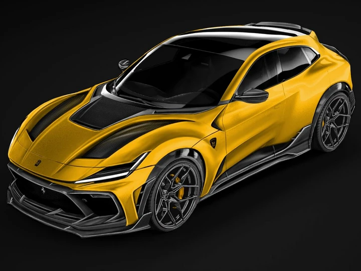 Keyvany immagina un tuning per la Ferrari Purosangue da 1000 CV