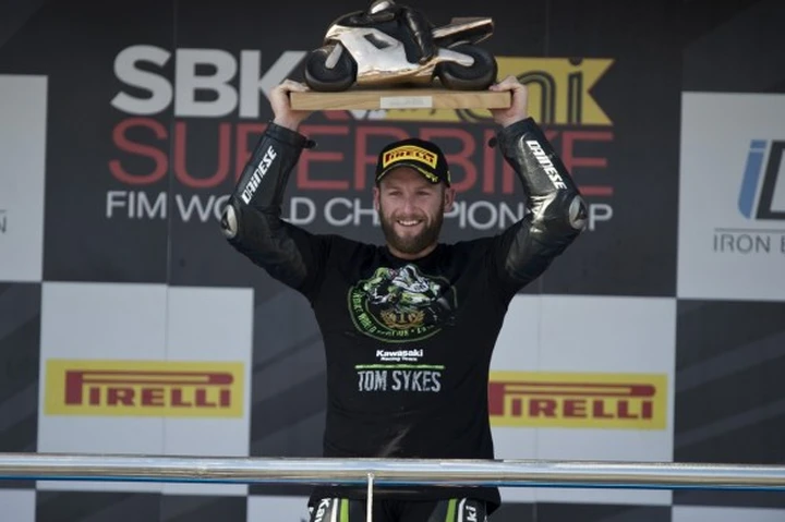 Tom Sykes in estasi a Jerez: 