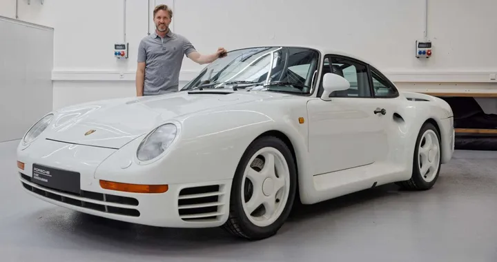 Porsche 959: il restauro dell'esemplare di Nick Heidfeld