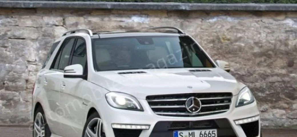 Mercedes: prime ricostruzioni della nuova ML 63 AMG