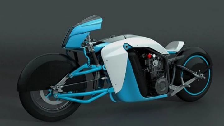 Saline Airstream: moto da record ad aria compressa