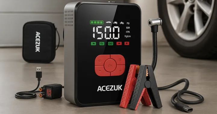 Booster, compressore e torcia LED: questo dispositivo in offerta su Amazon fa tutto