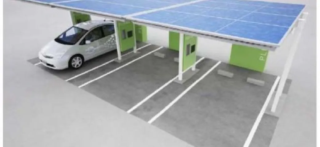 Toyota: arriva la stazione di ricarica ad energia solare per ibride ed elettriche