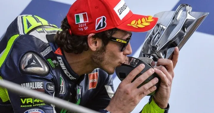 MotoGP Mugello 2014, Valentino Rossi sul podio: "Una grande festa per la MotoGP"