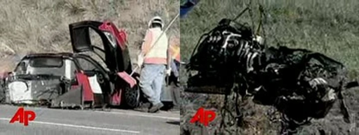 Un altra Ferrari Enzo distrutta