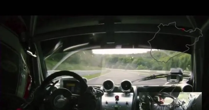 Pagani Zonda R: il video del 6'47" al Nürburgring