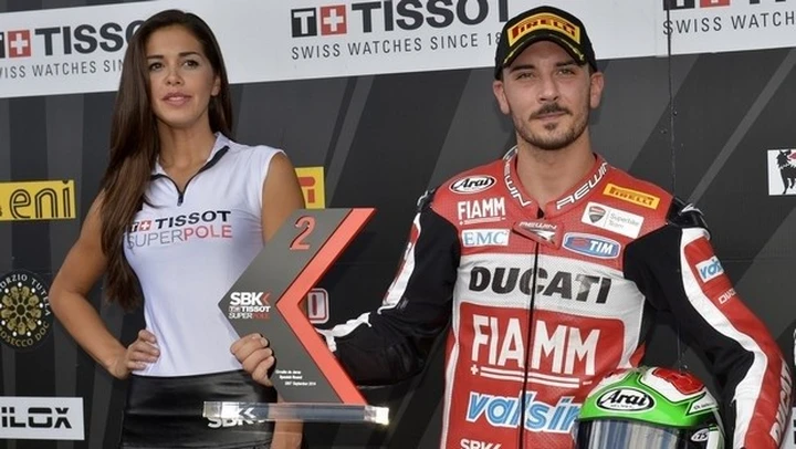 SBK Jerez 2014, Giugliano porta la Ducati in prima fila: 