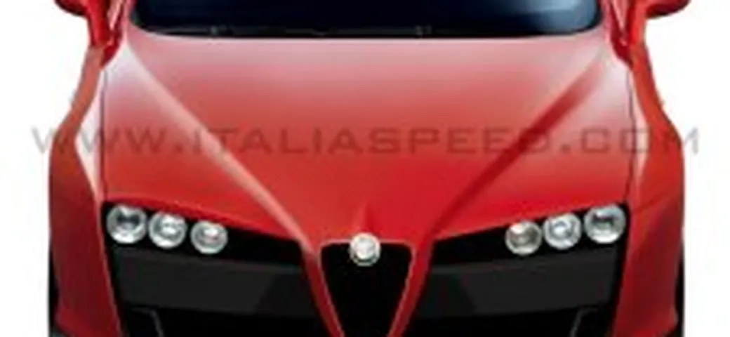 Elaborazione immagine Alfa Brera GTA