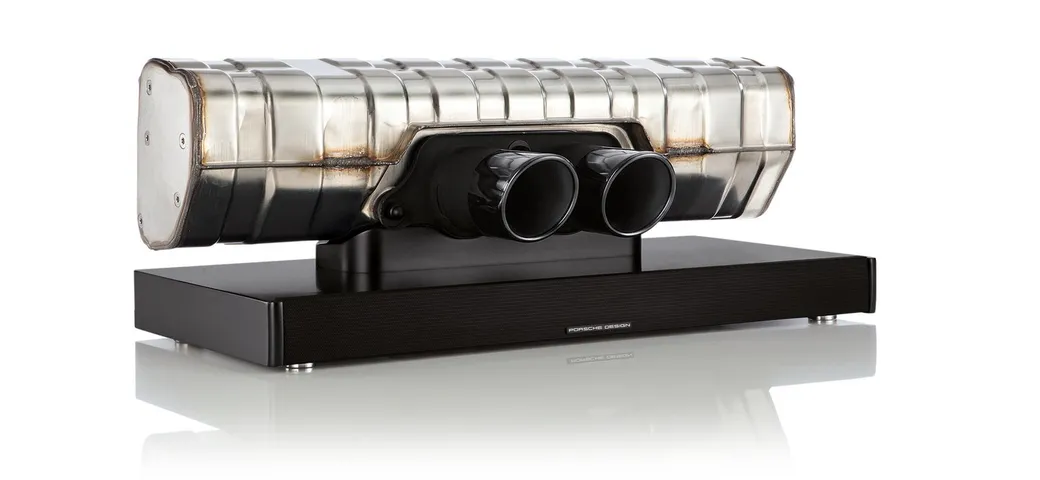 Porsche Soundbar: il terminale di scarico diventa Hi-Fi