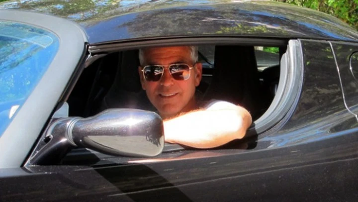 Tesla Roadster: George Clooney ne è rimasto deluso