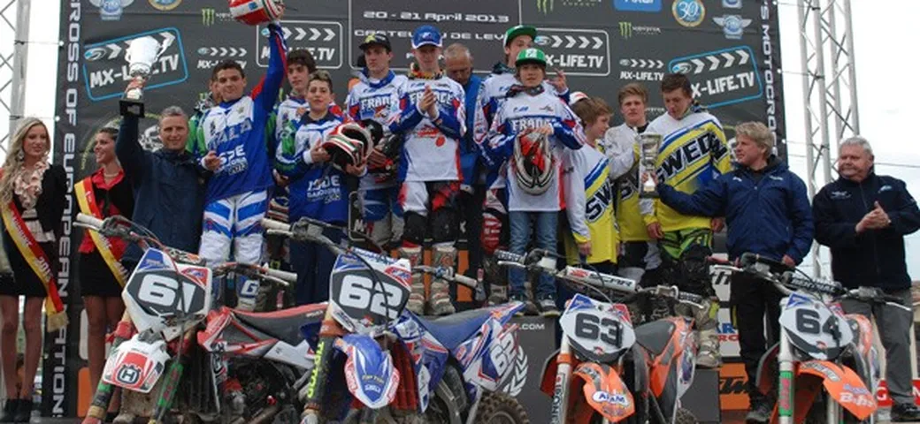 Motocross delle Nazioni Europee: la squadra italiana