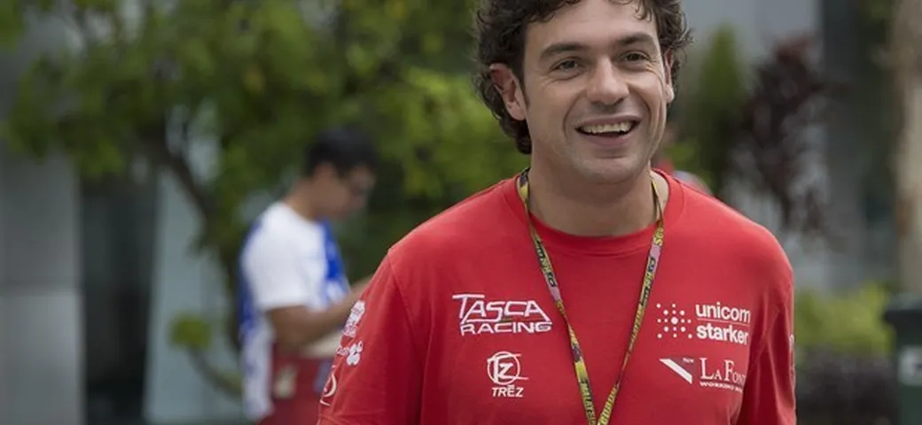 Roberto Rolfo con il team Honda Lorini nel Mondiale Supersport 2015