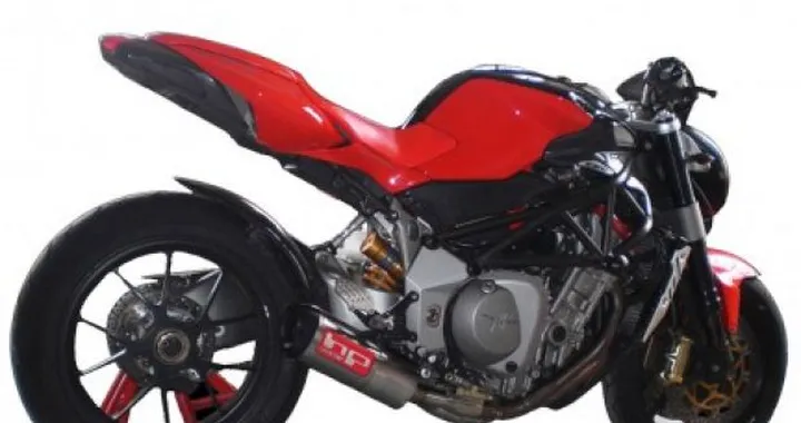 Nuovo scarico basso per la Brutale da HP Corse
