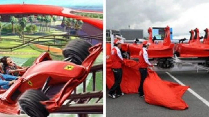 Ferrari: 0-100 in 2 secondi sull'ottovolante di Abu Dhabi