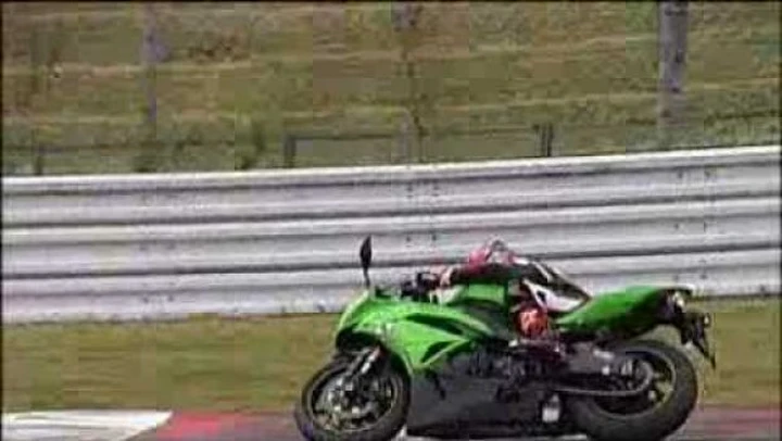 Video prova Kawasaki Ninja ZX-6R my 2009