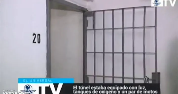 Fuga dal carcere su moto in rotaia