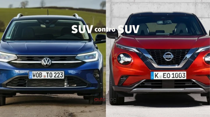 SUV contro SUV: Volkswagen Taigo VS Nissan Juke