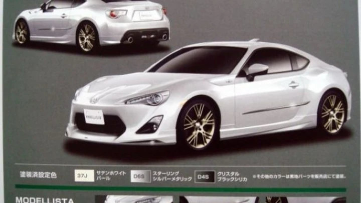 Toyota FT-86: trapelano i dati ufficiali