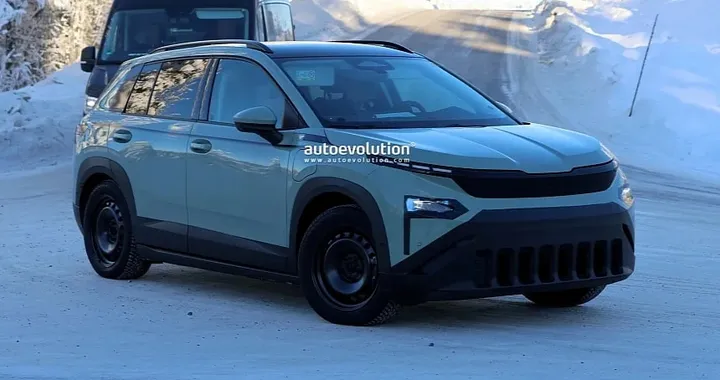 Skoda Epiq, il nuovo SUV compatto si mostra quasi senza veli