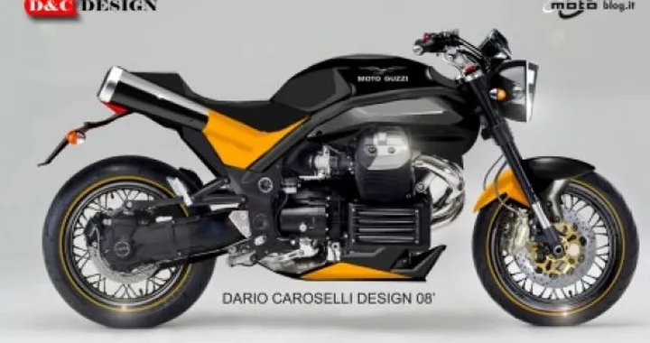 Moto Guzzi restyling by Dario Caroselli