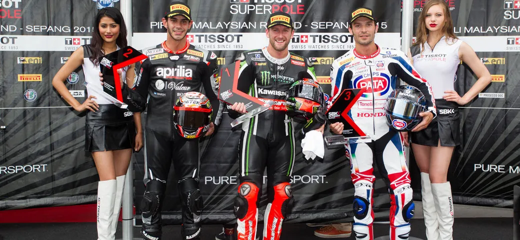 SBK Sepang 2015: Sykes in pole su Torres e Guintoli, 4° Max Biaggi [Foto]