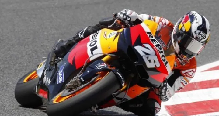 MotoGP: Pedrosa in testa alle FP1 del Sachsenring. Valentino Rossi settimo