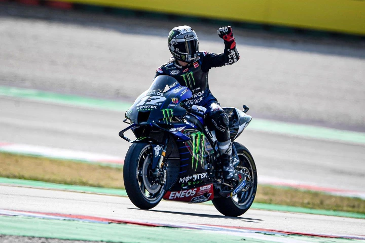 MotoGP, GP Emilia Romagna 2020: giro annullato a Bagnaia, la pole va a Vinales