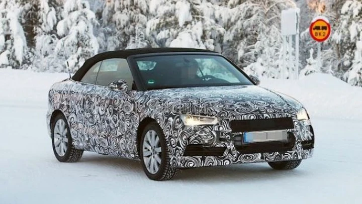 Audi A3 Cabriolet: prime foto spia dell'Audi S3